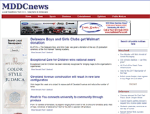 Tablet Screenshot of mddcnews.com